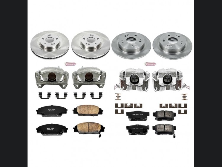 PowerStop Z17 Autospecialty Front & Rear Brake Kit Hyundai Genesis Coupe (KCOE6170) main image 0